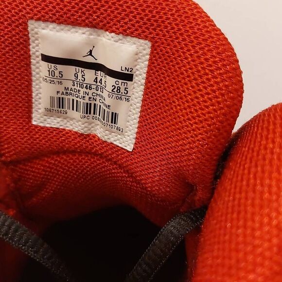 Nike Air Jordan Dub Zero Sneakers Size 10.5 - Picture 5 of 7